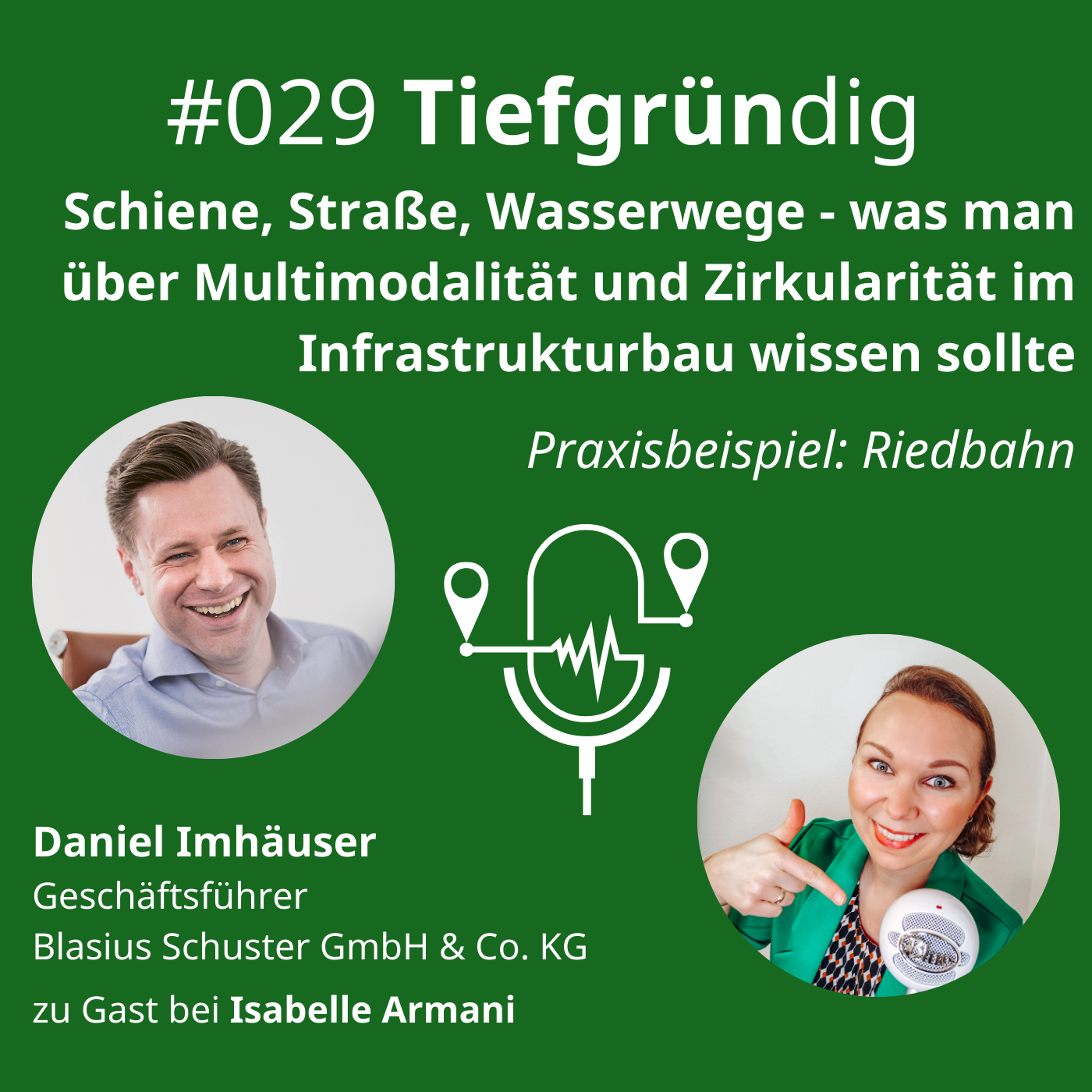 chiene, Straße, Wasserwege: Was man über Multimodalität und Zirkularität im Infrastrukturbau wissen sollte