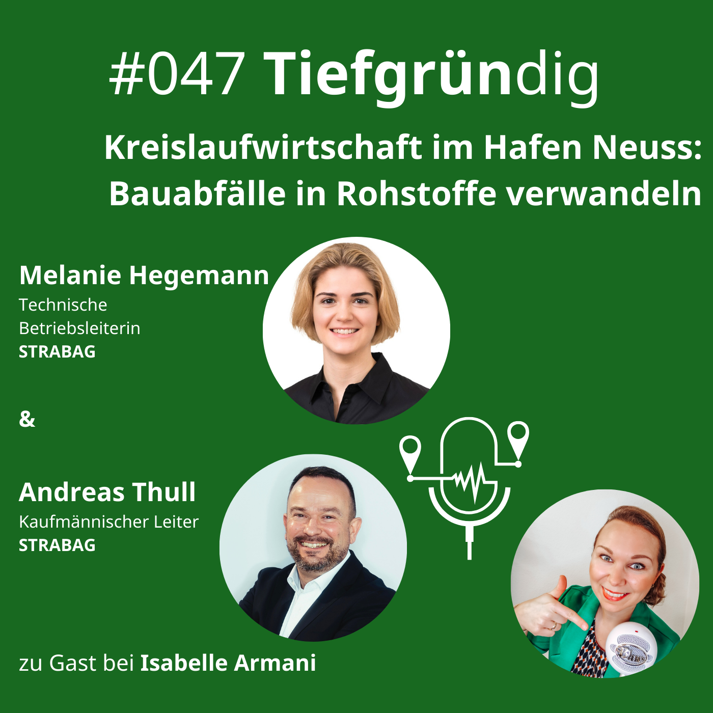 Kreislaufwirtschaft im Hafen Neuss: Bauabfälle in Rohstoffe verwandeln